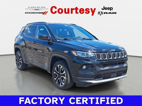 Certified 2023 Jeep Compass Limited AWD/4WD image 1