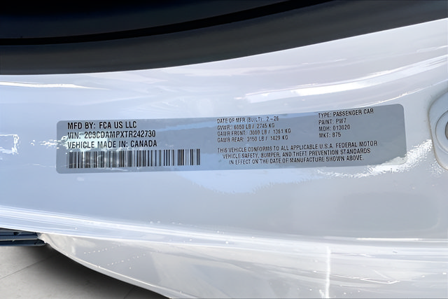 New 2026 Dodge Charger Scat Pack w/ Blacktop Package AWD/4WD image 13