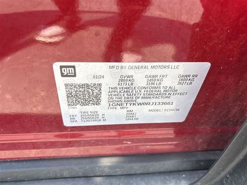 Certified 2024 Chevrolet Traverse RS w/ LPO, Floor Liner Package AWD/4WD image 34