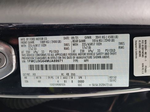 Used 2021 Ford Escape SE AWD/4WD image 33