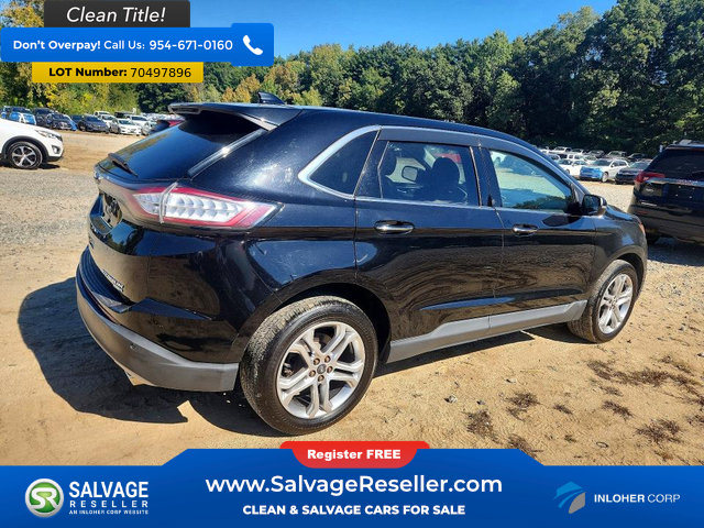 Used 2017 Ford Edge Titanium w/ Equipment Group 301A AWD/4WD image 4
