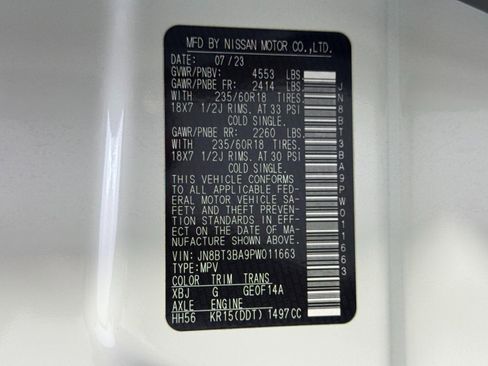 Used 2023 Nissan Rogue SV w/ SV Premium B Package image 41