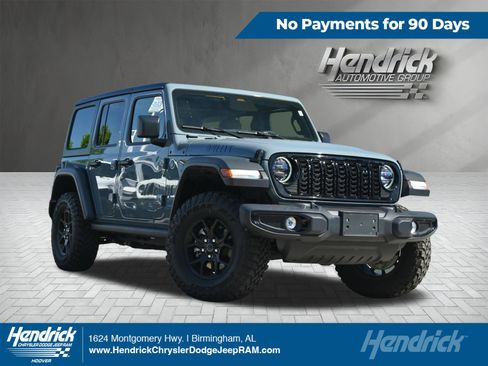 Used 2025 Jeep Wrangler Unlimited Sport S 4xe AWD/4WD image 1