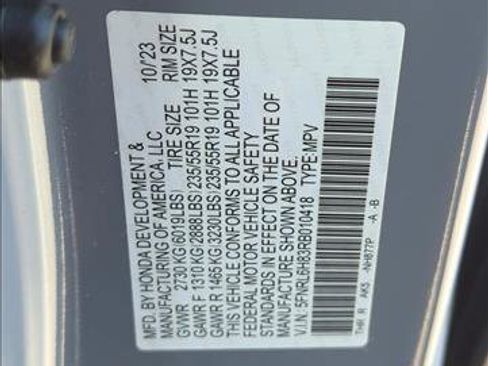 Used 2024 Honda Odyssey Touring image 25