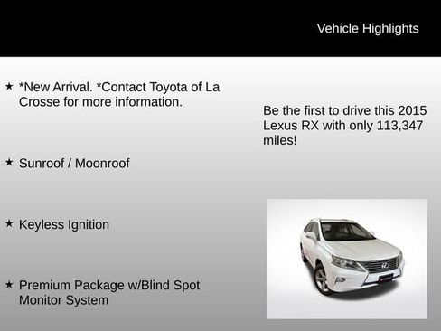 Used 2015 Lexus RX 350 FWD image 6