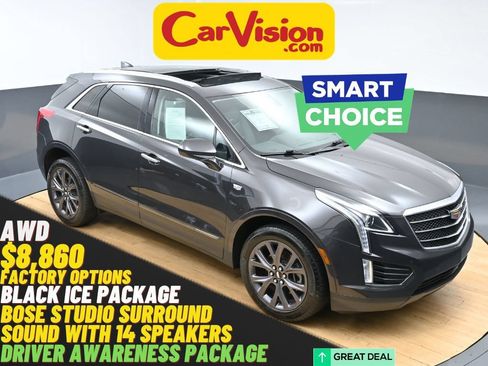 Used 2018 Cadillac XT5 Luxury w/ LPO, Black Ice Package AWD/4WD image 1