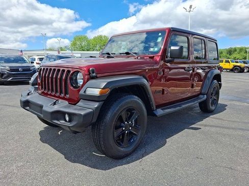 Certified 2021 Jeep Wrangler Unlimited Sport AWD/4WD image 3