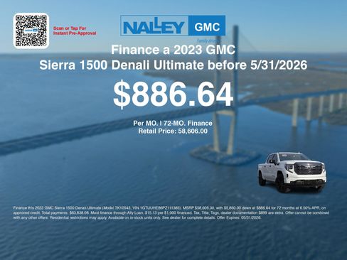 Used 2023 GMC Sierra 1500 Denali Ultimate AWD/4WD image 3