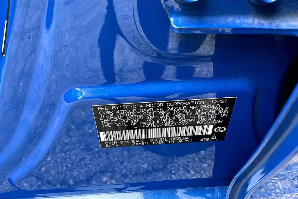 Used 2022 Lexus IS 350 F Sport w/ Navigation Package RWD image 34