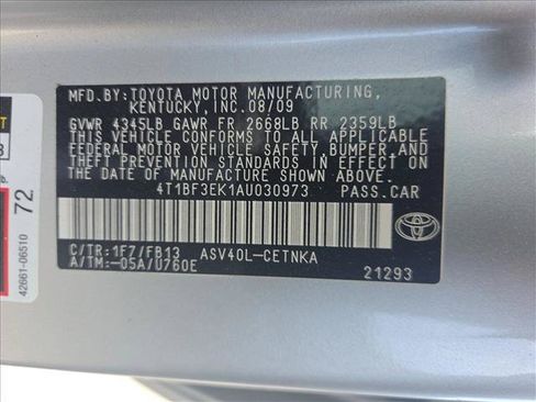 Used 2010 Toyota Camry LE FWD image 22