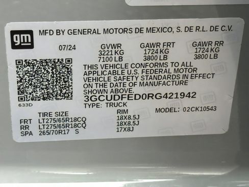 Used 2024 Chevrolet Silverado 1500 LT Trail Boss w/ Convenience Package II image 33