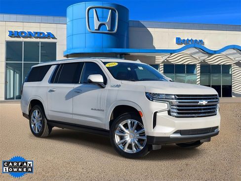 Used 2021 Chevrolet Suburban High Country image 1