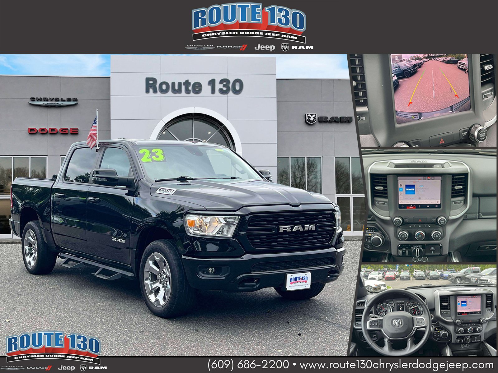 Used 2023 RAM 1500 Big Horn w/ Trailer Tow Group AWD/4WD image 1