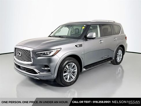 Used 2020 INFINITI QX80 Luxe w/ Proassist Package AWD/4WD image 1