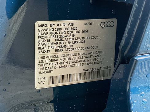 New 2026 Audi Q3 quattro 2.0T AWD/4WD image 33
