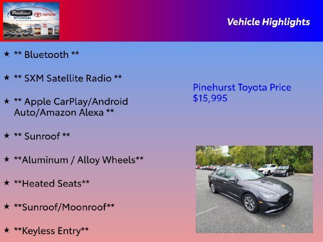 Used 2021 Hyundai Sonata SEL w/ Convenience Package FWD image 16
