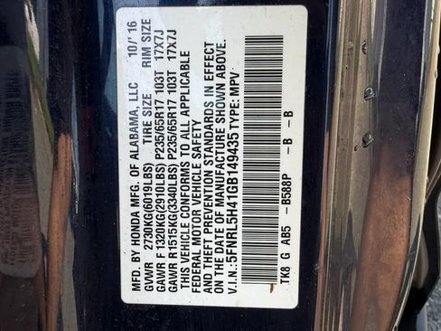 Used 2016 Honda Odyssey EX image 29