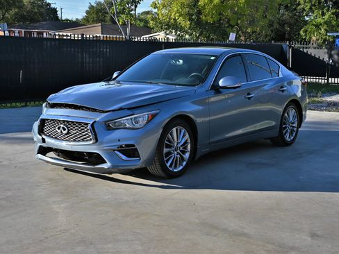 Used 2019 INFINITI Q50 Luxe w/ Essential Package (3.0T Luxe) image 1