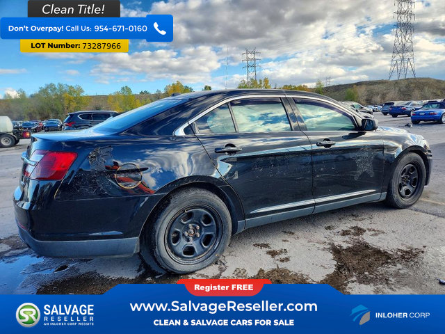 Used 2017 Ford Taurus Police Interceptor AWD w/ Trunk Upfit Package image 4