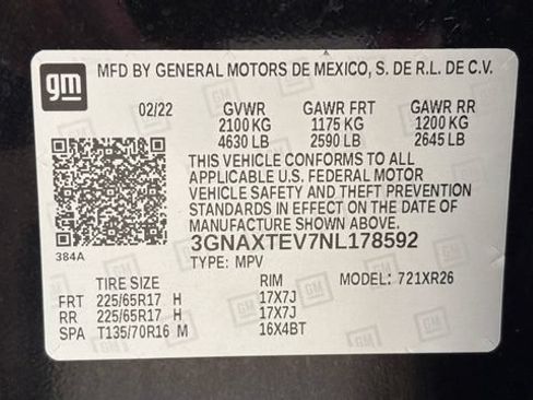 Used 2022 Chevrolet Equinox LT AWD/4WD image 45
