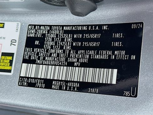 Used 2024 Toyota Corolla Cross AWD Hybrid image 32