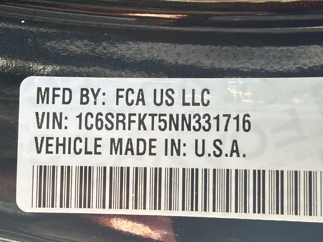 Used 2022 RAM 1500 Limited w/ Body Color Bumper Group AWD/4WD image 32