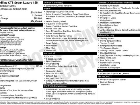 Used 2018 Cadillac CTS Luxury image 3