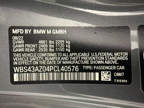 Used 2023 BMW M4 xDrive Competition AWD/4WD image 23