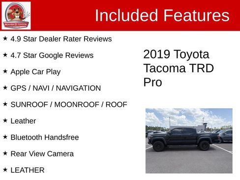 Used 2019 Toyota Tacoma TRD Pro AWD/4WD image 5