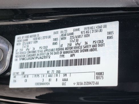 Used 2023 Ford Escape Active w/ Cold Weather Package FWD image 33