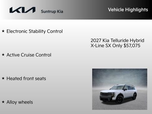New 2027 Kia Telluride SX X-Line AWD/4WD image 15
