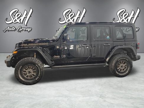Used 2021 Jeep Wrangler Unlimited Rubicon w/ Trailer Tow Package AWD/4WD image 13