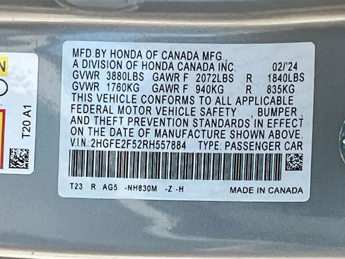 Used 2024 Honda Civic Sport image 29