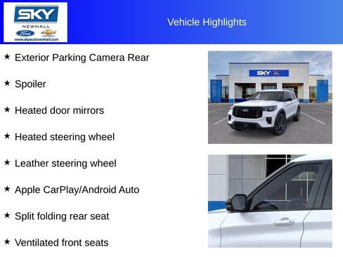 New 2026 Ford Explorer ST w/ Sun And Sound Package image 26