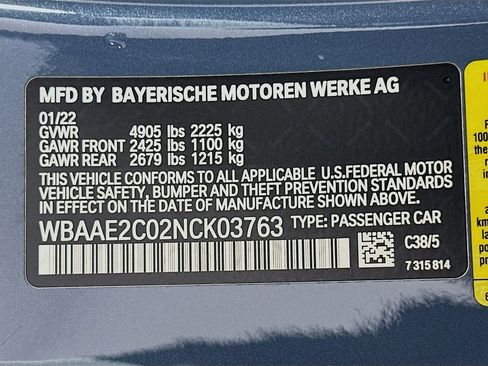 Certified 2022 BMW 840i Coupe image 31