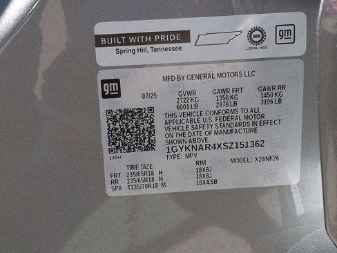 New 2025 Cadillac XT5 Luxury image 28