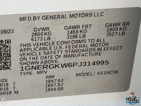 Certified 2023 Chevrolet Traverse LT FWD image 39
