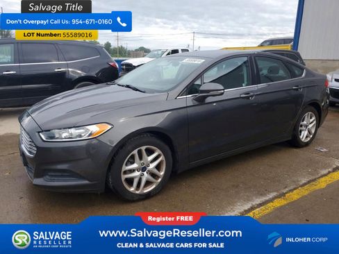 Used 2016 Ford Fusion SE FWD image 1