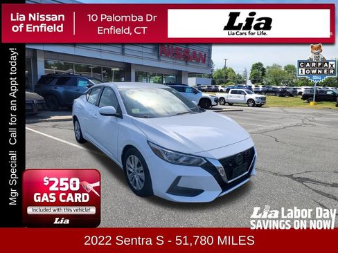 Used 2022 Nissan Sentra S FWD image 1