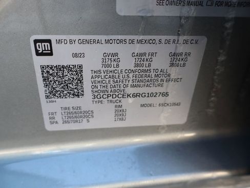 Used 2024 Chevrolet Silverado 1500 Custom Trail Boss w/ LPO, Dark Essentials Package image 48