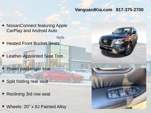 Used 2023 Nissan Armada SL w/ Captain's Chairs Package image 30