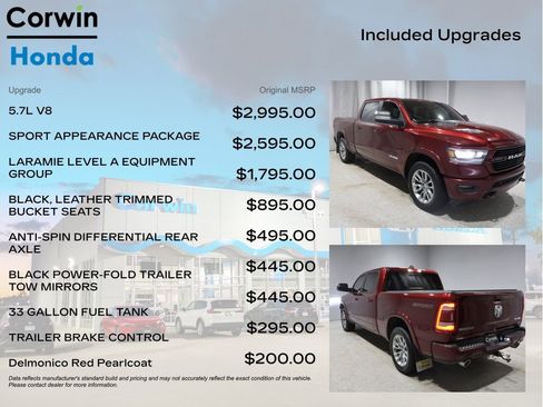 Used 2022 RAM 1500 Laramie w/ Sport Appearance Package image 4