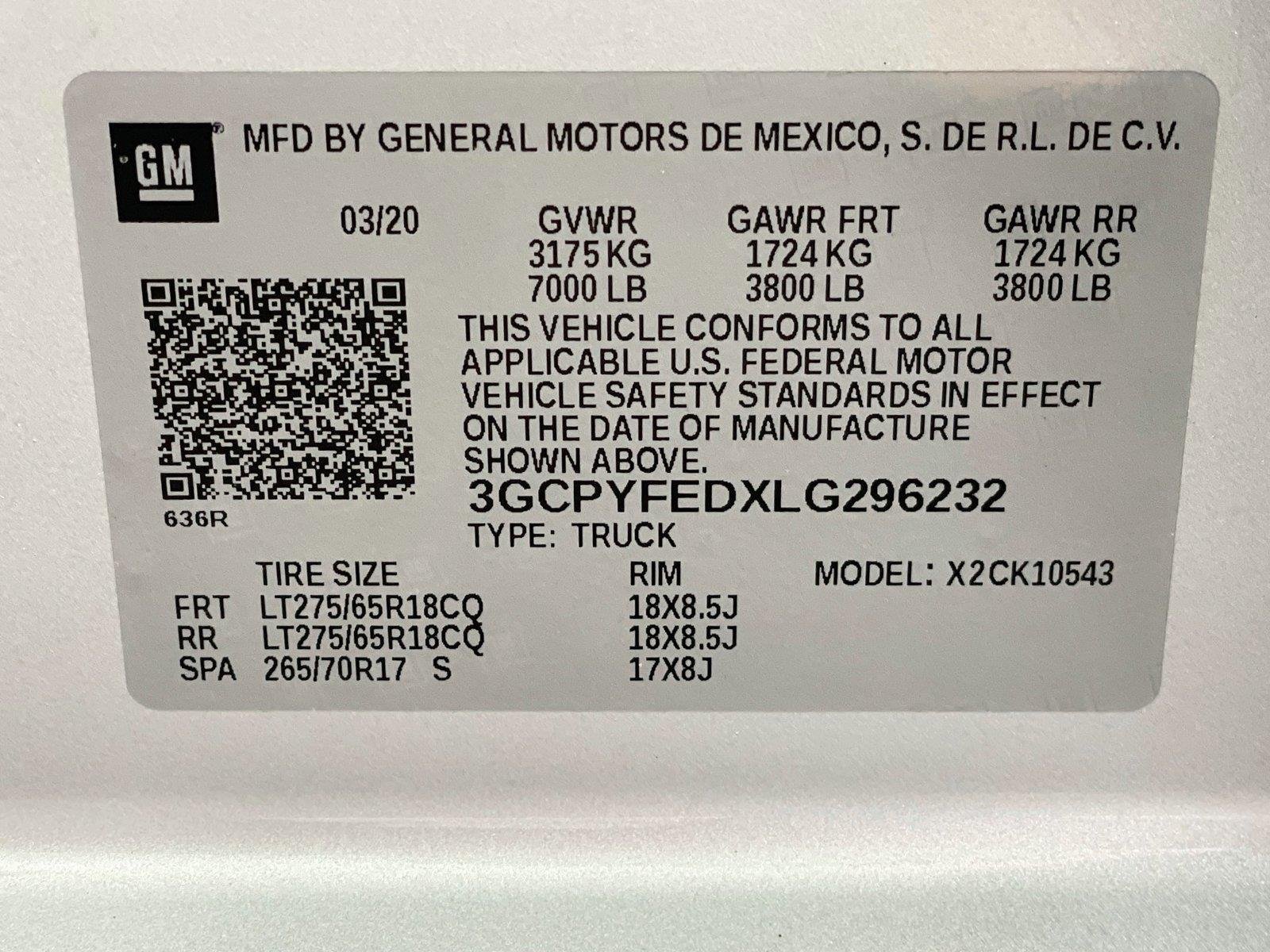 Certified 2020 Chevrolet Silverado 1500 LT Trail Boss w/ Convenience Package AWD/4WD image 34