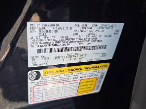 Used 2019 Ford Expedition XLT w/ Equipment Group 202A RWD image 60