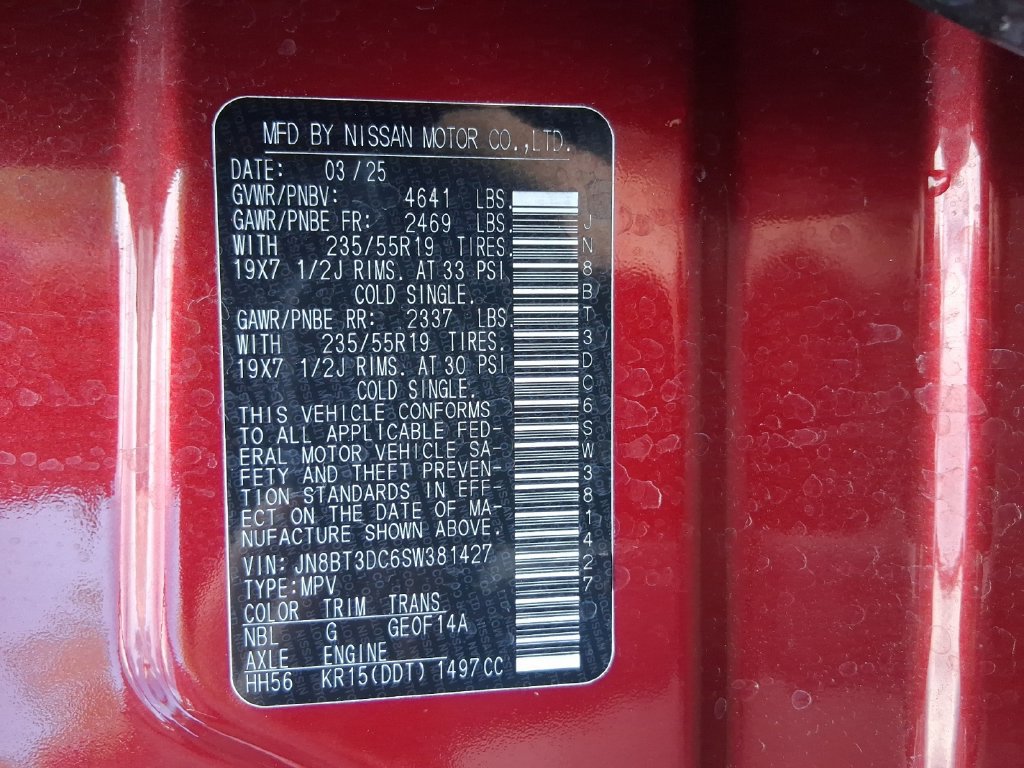 Used 2025 Nissan Rogue Platinum w/ Platinum Premium Package FWD image 31