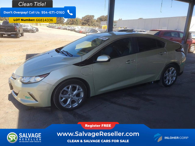 Used 2017 Chevrolet Volt Premier w/ Driver Confidence II Package FWD image 1