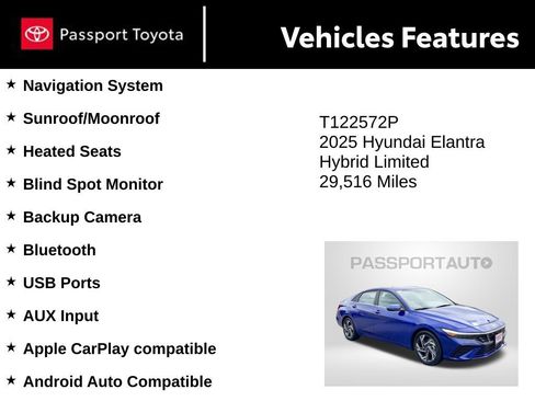 Used 2025 Hyundai Elantra Limited image 9