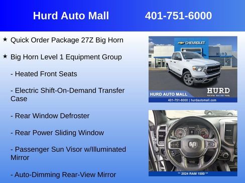 Used 2024 RAM 1500 Big Horn image 6