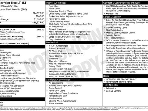 Used 2022 Chevrolet Trax LT w/ Midnight Edition AWD/4WD image 25