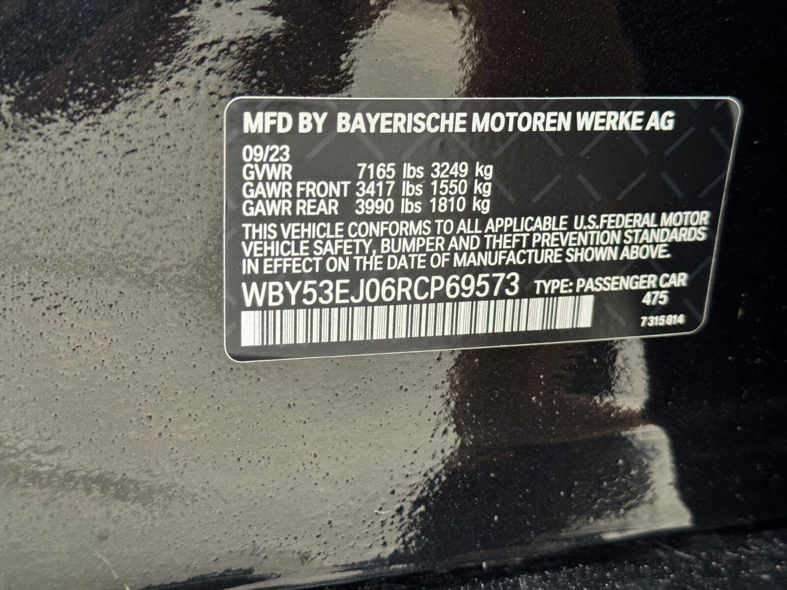 Used 2024 BMW i7 xDrive60 AWD/4WD image 56